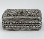Tabaksdoos - Zilver - 190 gr., Antiek en Kunst