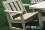 Rockwood® Tuintafel Avalon 1.40m inclusief montage, Tuin en Terras, Tuinsets en Loungesets, Ophalen of Verzenden, Nieuw, Hout