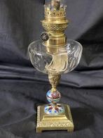 Baccarat - Petroleumlamp - Onvindbare olielamp - Brons,