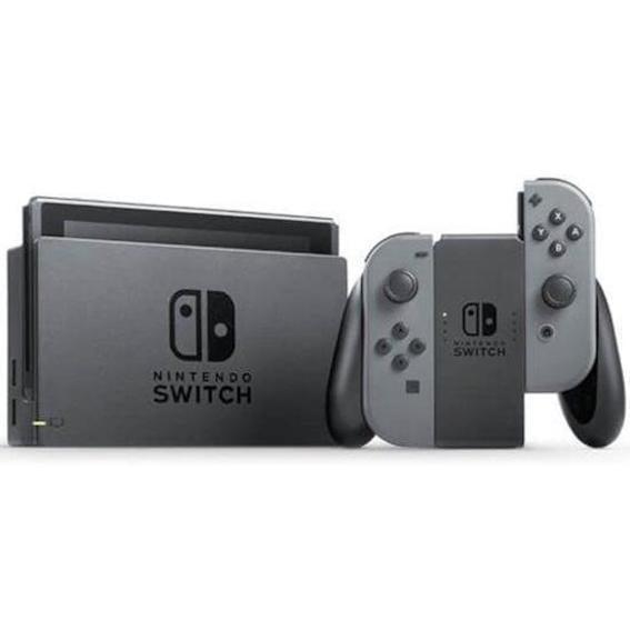 Nintendo Switch Console Set Grijs V1 (Nette Staat & Krasv..., Spelcomputers en Games, Spelcomputers | Nintendo Switch, Zo goed als nieuw