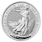 1 oz Britannia zilveren munt 2023