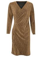 Jurk Glitter Goud, Kleding | Dames, Jurken, Verzenden, Nieuw