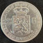 Nederland. Wilhelmina. 2 1/2 Gulden 1898 in een mooie