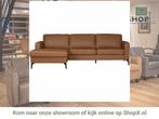 Leren hoekbank Match - 2.5-zits arm rechts + Longchair arm, Huis en Inrichting, Banken | Bankstellen, 250 tot 300 cm, Bohemian, Industrieel, Modern, Scandinavisch