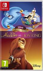 Disney Classic Games: Aladdin and The Lion King Switch, Spelcomputers en Games, Games | Nintendo Switch, Vanaf 7 jaar, Ophalen of Verzenden