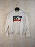 Levis white logo hooded sweatshirt, Kleding | Dames, Truien en Vesten, Verzenden, Nieuw