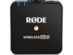 RØDE Wireless GO II TX Zwart Microfoon met bevestigingsclip, Muziek en Instrumenten, Microfoons, Verzenden, Nieuw