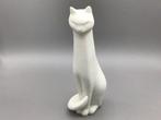Rosenthal - Beeldje - Katzenfigurine und Vase (2) - Biscuit, Antiek en Kunst