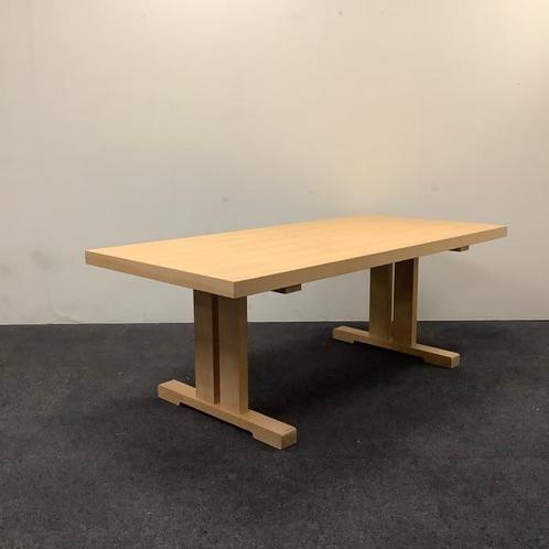Casa Milano houten design tafel, 200x95 cm, Huis en Inrichting, Tafelonderdelen, Gebruikt, Ophalen of Verzenden