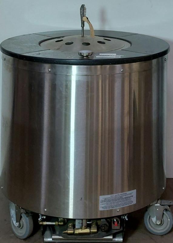 Occasion propaan grill rond, Zakelijke goederen, Horeca | Keukenapparatuur, Gebruikt, Ophalen