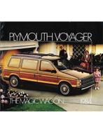 1984 PLYMOUTH VOYAGER BROCHURE ENGELS, Boeken, Nieuw, Author
