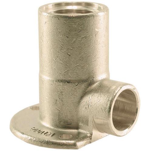 Riko Messing Soldeer Muurplaat Hoog 3/4x22mm, Doe-het-zelf en Verbouw, Sanitair, Nieuw, Ophalen of Verzenden