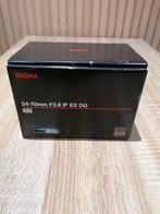 Sigma 24-70mm F2.8 IF EX DG Zoomlens, Nieuw