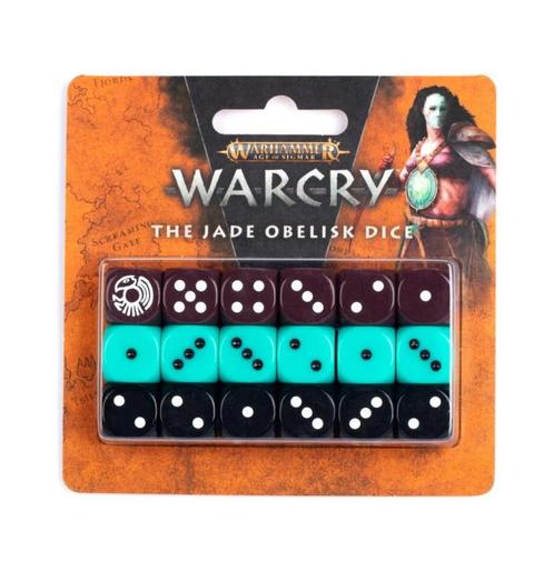 Warhammer Warcry the jade obelisk dice (warhammer nieuw), Hobby en Vrije tijd, Wargaming, Nieuw, Ophalen of Verzenden