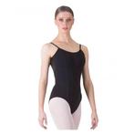 Zwart Balletpakje voor dames La Danza met mesh en dunne band, Sport en Fitness, Ballet, Verzenden, Nieuw