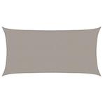 Zonnescherm 2.5x5m hdpe lichtgrijs | retourdeal 42% korting, Tuin en Terras, Zonneschermen, Overige typen, Ophalen of Verzenden