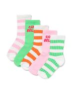 HEMA Kindersokken ciao bella - 5 paar multicolor, Verzenden, Nieuw