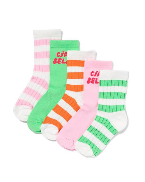 HEMA Kindersokken ciao bella - 5 paar multicolor, Kinderen en Baby's, Kinderkleding | Overige, Nieuw, Verzenden