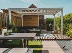 Aluminium Pergola met Lamellen Wit 400 x 300 cm, Nieuw