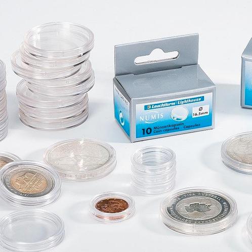 Leuchtturm Ronde Muntcapsules - 5 Eurocent, Postzegels en Munten, Munten en Bankbiljetten | Toebehoren, Verzenden