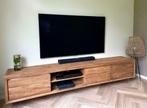 Teak zwevend TV-meubel leverbaar in 5 maten !!OP VOORRAAD!!, Teakhout, Nieuw, 200 cm of meer, Minder dan 100 cm