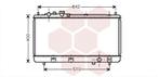 RADIATOR VOOR MAZDA 323 BJ 1998-2000 ZL3315200, Auto-onderdelen, Ophalen of Verzenden, Nieuw