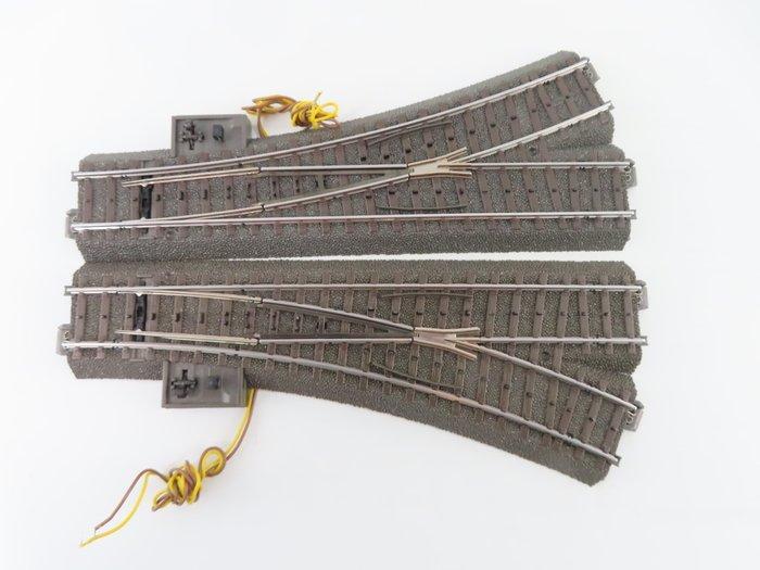Märklin H0 - 24611/24612 - Modeltreinsporen (2) - 2-delig, Hobby en Vrije tijd, Modeltreinen | H0