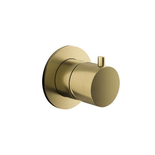 Stopkraan Hotbath Cobber Inbouw Thermostaat Geborsteld, Doe-het-zelf en Verbouw, Sanitair, Kraan, Nieuw, Chroom, Ophalen of Verzenden