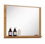 Badkamerspiegel Oliver 60 x 12 x 50 cm Eiken, Huis en Inrichting, Badkamer | Badkamermeubels, Verzenden, Nieuw, Overige typen