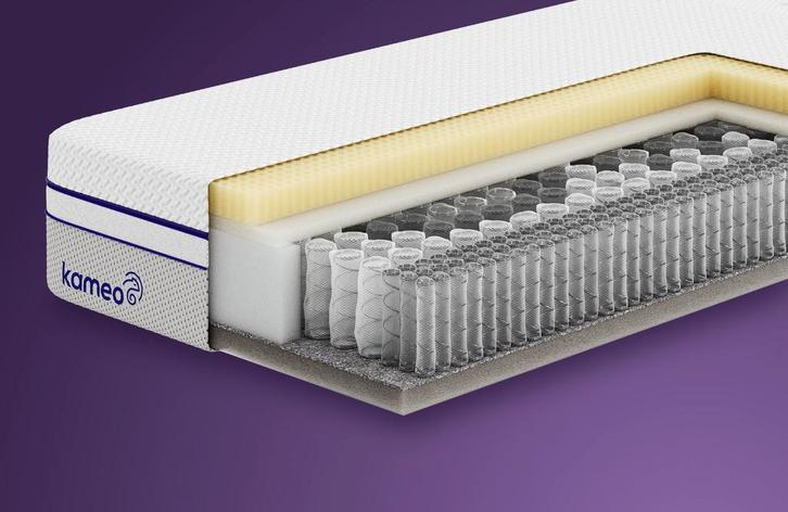 KAMEO Custom Pro Aanpasbaar Matras – Pressure Relief | Swiss, Huis en Inrichting, Slaapkamer | Matrassen en Bedbodems, Matras
