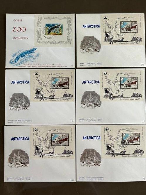België 1965/1981 - FDC groot model met blokken, Postzegels en Munten, Postzegels | Europa | België