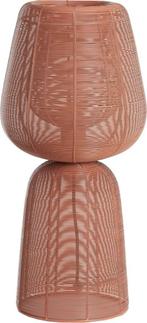 2dekans | Light & Living Tafellamp Aboso – Rood – Ø24cm –, Ophalen of Verzenden, Zo goed als nieuw
