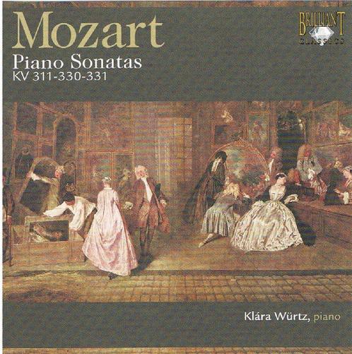 cd - Wolfgang Amadeus Mozart - Piano Sonatas KV 311-330-331, Cd's en Dvd's, Cd's | Overige Cd's, Zo goed als nieuw, Verzenden