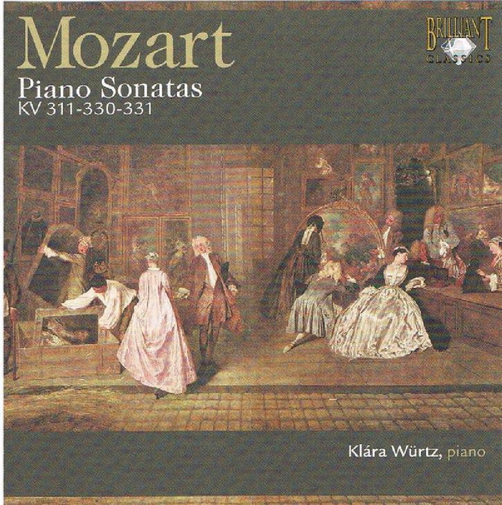 cd - Wolfgang Amadeus Mozart - Piano Sonatas KV 311-330-331, Cd's en Dvd's, Cd's | Overige Cd's, Zo goed als nieuw, Verzenden