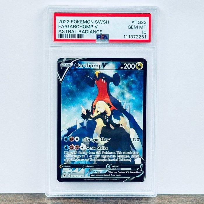 Pokémon Graded card - Garchomp V TG23 - Pokémon - PSA 10, Hobby en Vrije tijd, Verzamelkaartspellen | Pokémon