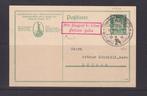 Duitse Rijk 1924 - Herdenkingskaart Vlieger Eregedag (Zie, Gestempeld