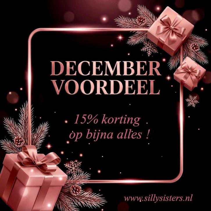 15% korting op bijna alles bij Silly Sisters in december!, Verzamelen, Poppenhuizen en Toebehoren, Poppenhuis, Nieuw, Verzenden