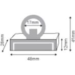 Benson Oogmagneet - Krachtige neodymium - 2,25 kg houdkra..., Ophalen of Verzenden, Nieuw in verpakking