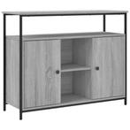 Dressoir bewerkt hout 100cm | Tweedekansje | OP=OP, Huis en Inrichting, Met plank(en), 100 tot 150 cm, Klassiek, Nieuw