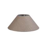 Linnen lampenkap grijs rond schuin 40/15/16, Huis en Inrichting, Lampen | Lampenkappen, Rond, Nieuw, Minder dan 25 cm, Modern