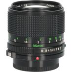 Tweedehands Canon lens New FD 85mm F/1.8 CM3187, Audio, Tv en Foto, Fotografie | Lenzen en Objectieven, Ophalen of Verzenden, Gebruikt