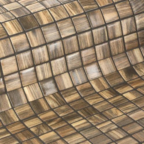 Mozaiek Ezarri Zen Palisandro 2,5x2,5 cm (Prijs per 2,00 M2), Doe-het-zelf en Verbouw, Sanitair, Ophalen of Verzenden