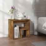 vidaXL Nachtkastje 40x30x40 cm bewerkt hout gerookt, Huis en Inrichting, Minder dan 45 cm, Verzenden, Nieuw, Minder dan 55 cm