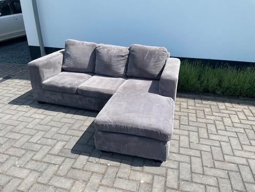 Prachtige ribstof bank, Antiek en Kunst, Antiek | Meubels | Stoelen en Banken