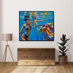 Daniel Bulimar Henciu - In water, Antiek en Kunst, Kunst | Schilderijen | Modern