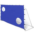 vidaXL Voetbaldoel met richtmuur hoogwaardig 240x92x150 cm, Verzenden, Nieuw