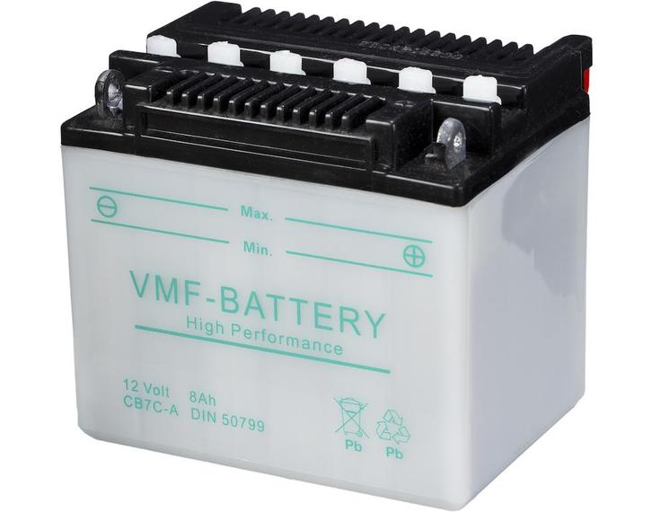 VMF Powersport accu | YB7C-A | 12V 8Ah, Auto-onderdelen, Accu's en Toebehoren, Ophalen of Verzenden