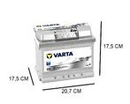 VARTA C6, 52AH SILVER DYNAMIC BATTERY, 520A, 12V, Auto-onderdelen, Nieuw, Verzenden