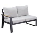 Showroommodel Lola hoek loungeset 6-delig aluminium, Tuin en Terras, Tuinsets en Loungesets, Ophalen of Verzenden, Nieuw