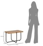 SALONTAFEL CEBU CM 75X55X46,5, Ophalen of Verzenden, Nieuw